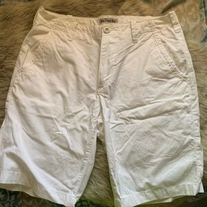 sz 31 white express shorts